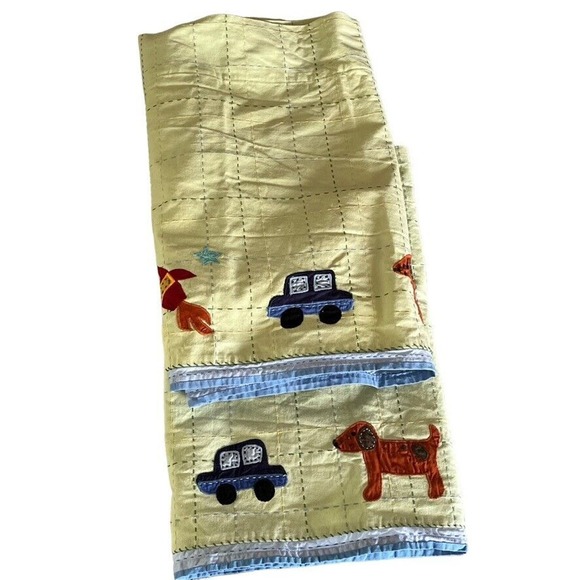 Pottery Barn Other - Pottery Barn Kids Valance Set 2 Curtains Window Treatments Embroidered 43x18